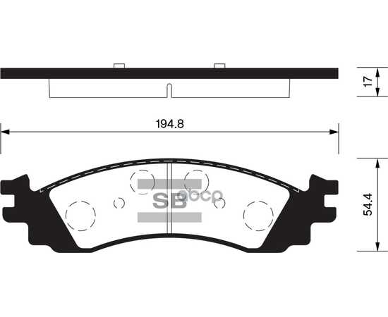 Купить КОЛОДКИ ТОРМОЗНЫЕ ПЕРЕДНИЕ SANGSIN BRAKE SP1510