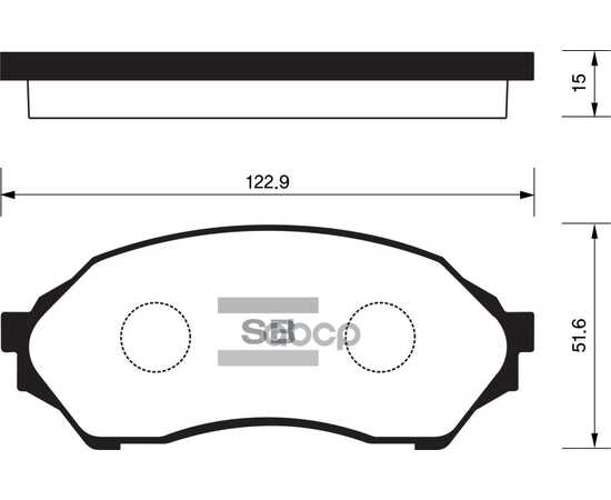 Купить КОЛОДКИ ТОРМОЗНЫЕ ПЕРЕДНИЕ SANGSIN BRAKE SP1227