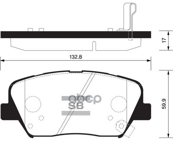 Купить КОЛОДКИ ТОРМОЗНЫЕ ДИСКОВЫЕ KIA QUORIS 3.8 12 SP1545