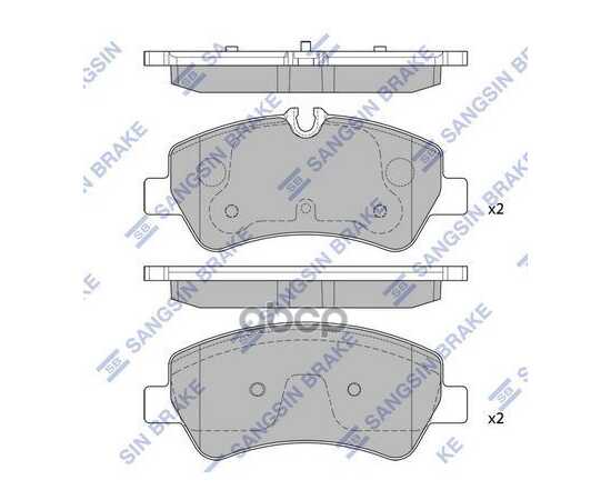 Купить КОЛОДКИ ТОРМОЗНЫЕ ДИСКОВЫЕ FORD TRANSIT/TOURNEO 2.20TDCI 12 SP1884