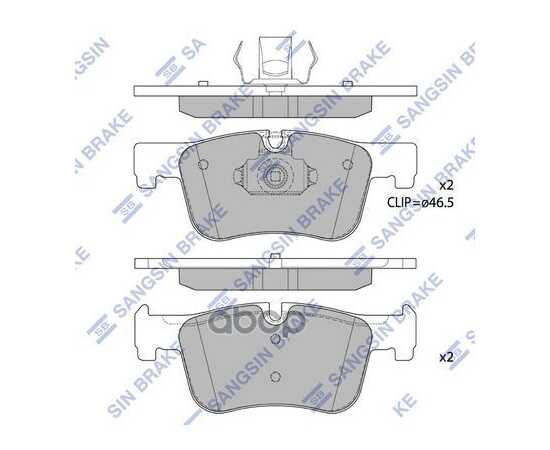 Купить КОЛОДКИ ПЕРЕДНИЕ BMW 1 (F20) 10-, 3 (F30) 12- SP4144