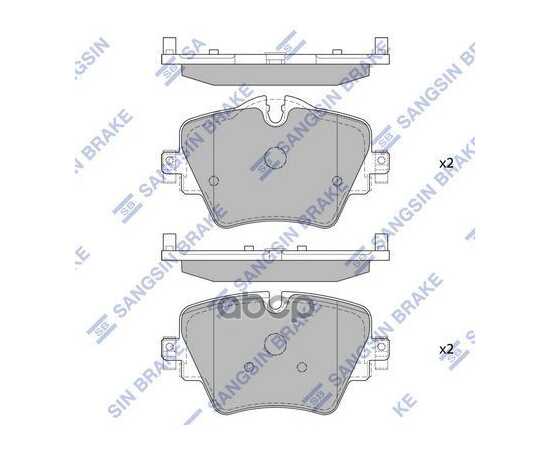 Купить КОЛОДКИ ПЕРЕДНИЕ SP4129