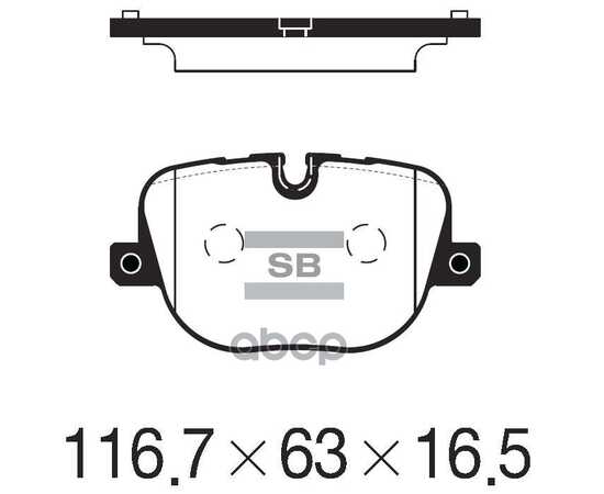 Купить КОЛОДКИ ЗАДНИЕ ПОДХОДЯТ ДЛЯ RANGE ROVER III 09-12, SPORT 09-13 SP2237