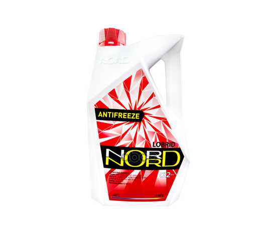 Купить АНТИФРИЗ NORD HIGH QUALITY ANTIFREEZE ГОТОВЫЙ -40C КРАСНЫЙ 3 КГ NR 22243