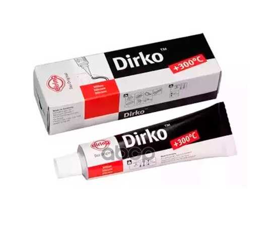 Купить ГЕРМЕТИК DIRKO UNIVERSAL ЧЕРНЫЙ 70ML -60C +300C ELRING ELRING 006.553