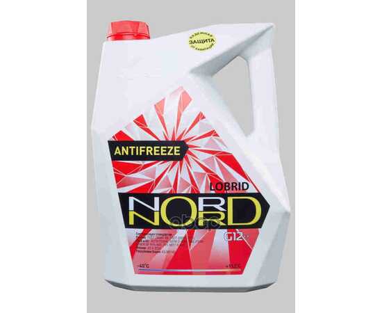 Купить АНТИФРИЗ NORD HIGH QUALITY ANTIFREEZE ГОТОВЫЙ -40C КРАСНЫЙ 10 КГ NR 20485