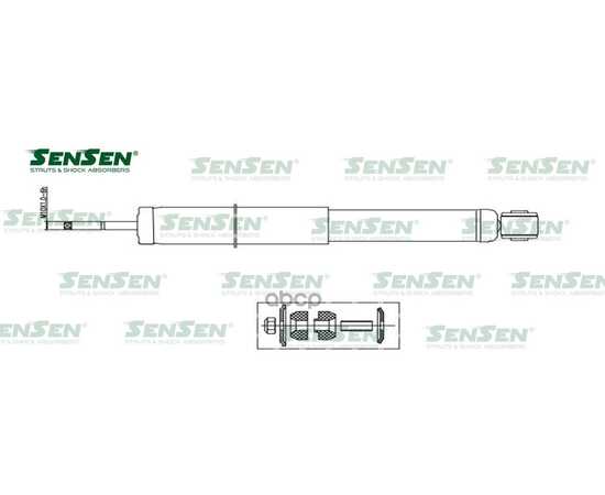 Купить АМОРТИЗАТОР ЗАДН. DAEWOO NEXIAESPEROCHEVROLET LANOS SENSEN 3112-0009