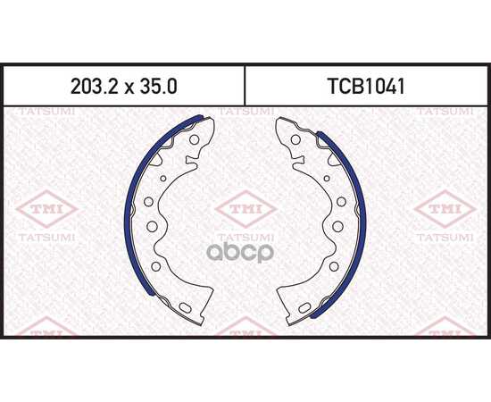 Купить КОЛОДКИ ТОРМОЗНЫЕ БАРАБАННЫЕ NISSAN ALMERA CLASSIC 06- TCB1041