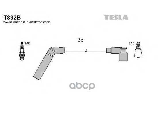 Купить ПРОВОДА ВЫСОКОВОЛЬТНЫЕ CHEVROLET SPARK TESLA T892B