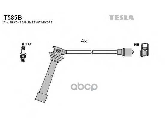 Купить ПРОВОДА ВЫСОКОВОЛЬТНЫЕ КОМПЛ. SUZUKI TESLA T585B