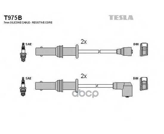 Купить ПРОВОДА ВЫСОКОВОЛЬТНЫЕ КОМПЛ. SUBARU TESLA T975B