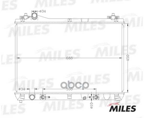 Купить РАДИАТОР (ПАЯНЫЙ) SUZUKI GRAND VITARA 2.0/2.4 A/T 05- (NISSENS 64199) ACRB151