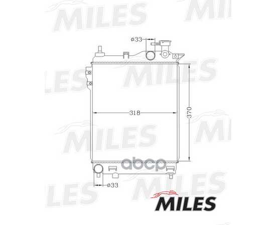 Купить РАДИАТОР (ПАЯНЫЙ) HYUNDAI GETZ 1.1-1.6 02-) (NISSENS 67093) ACRB025