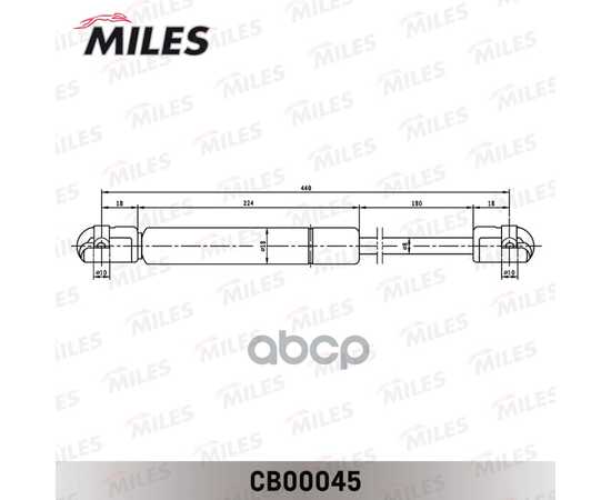 Купить АМОРТИЗАТОР КРЫШКИ БАГАЖНИКА SKODA FABIA I 00-08 (6Y2/6Y5) (LESJOFORS 81 857 05) CB00045