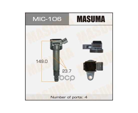 Купить КАТУШКА ЗАЖИГАНИЯ TOYOTA 4RUNNER MASUMA MIC-106