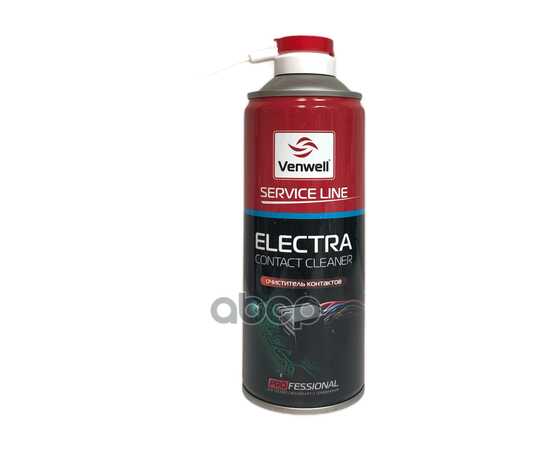 Купить ОЧИСТИТЕЛЬ КОНТАКТОВ ELECTRA CONTACT CLEANER 400 МЛ. VENWELL VW-SL-023RU