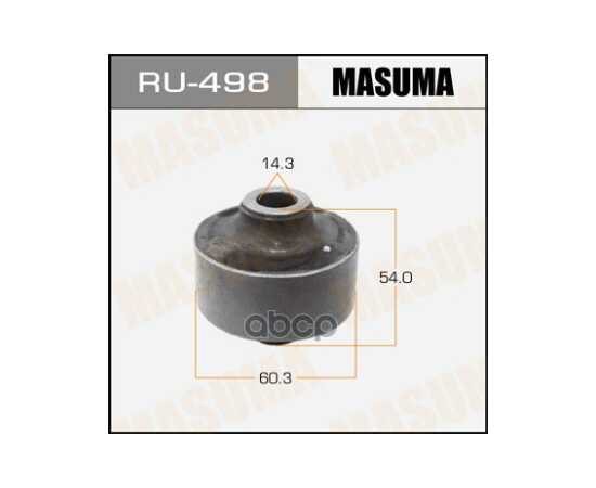 Купить САЙЛЕНТБЛОК MITSUBISHI ASX MASUMA RU-498