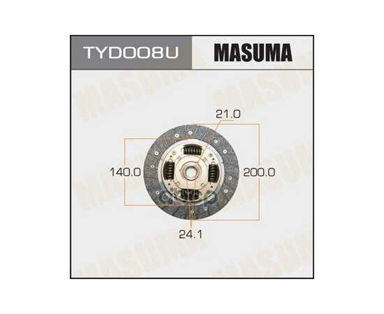 Купить ДИСК СЦЕПЛЕНИЯ TOYOTA COROLLA MASUMA TYD008U