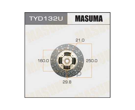 Купить ДИСК СЦЕПЛЕНИЯ TOYOTA LAND CRUISER PRADO MASUMA TYD132U