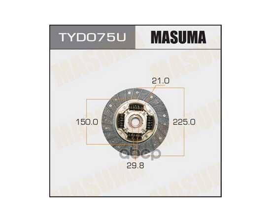 Купить ДИСК СЦЕПЛЕНИЯ TOYOTA CHASER MASUMA TYD075U