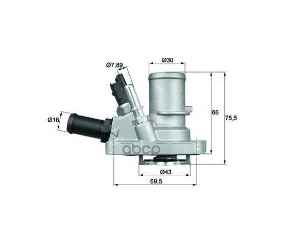 Купить ТЕРМОСТАТ KNECHT/MAHLE TI 144 88