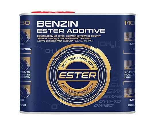 Купить ОЧИЩАЮЩАЯ ТОПЛИВНАЯ ПРИСАДКА. MANNOL BENZIN ESTER ADDITIVE 500 МЛ. 9950