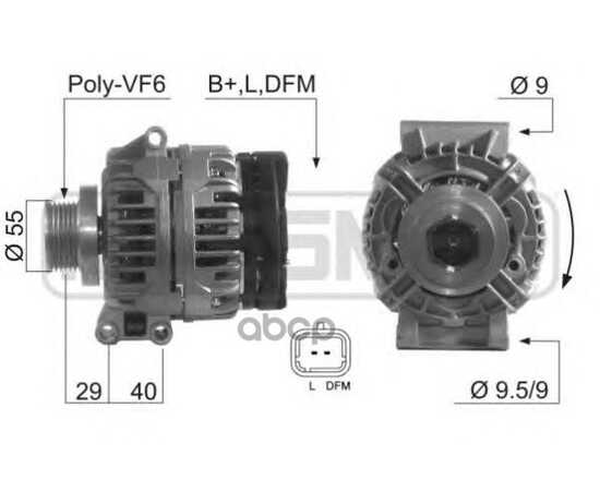 Купить ГЕНЕРАТОР RENAULT LOGAN 210397