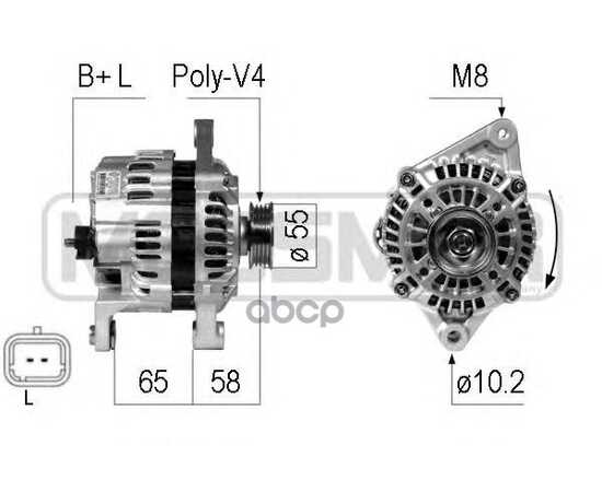 Купить ГЕНЕРАТОР RENAULT LOGAN 1.6 10- 210710