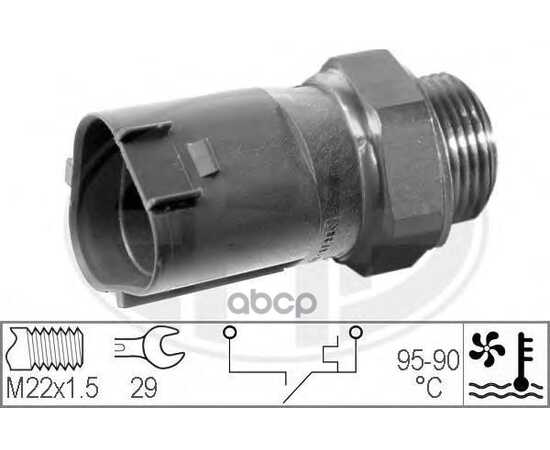 Купить ДАТЧИК ВКЛЮЧЕНИЯ ВЕНТИЛЯТОРА SKODA OCTAVIA VW BORA/GOLF IV 330199