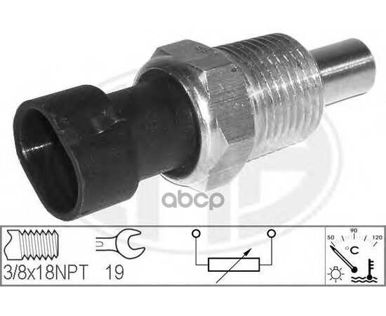 Купить ДАТЧИК ТЕМПЕРАТУРЫ ОХЛАЖДАЮЩЕЙ ЖИДКОСТИ DAEWOO NEXIA/OPEL ASTRA G /2PIN,3/8"X18 NPTF ERA 330117