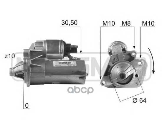 Купить СТАРТЕР RENAULT/NISSAN 1.5DCI 1.4KW 220396