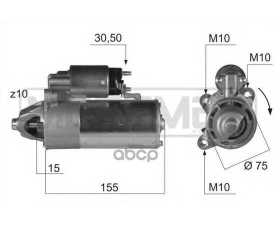 Купить СТАРТЕР FORD TRANSIT CONNECT 1.8TDCI 220413