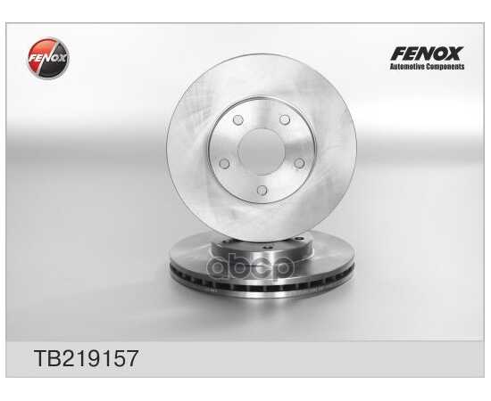 Купить ДИСК ТОРМОЗНОЙ ПЕРЕДНИЙ NISSAN ALMERA/PRIMERA P12 FENOX TB219157