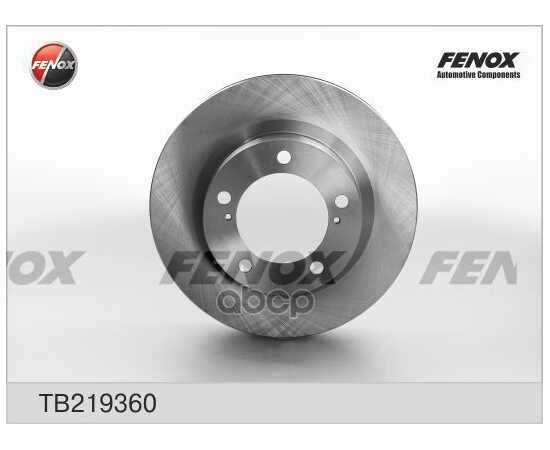 Купить ДИСК ТОРМОЗНОЙ ПЕРЕДНИЙ TOYOTA LAND CRUISER 200, 07- FENOX TB219360