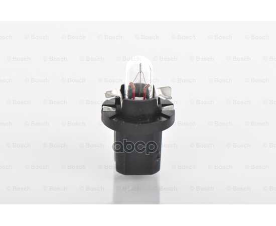 Купить ЛАМПА 12V 1,2W B8,5D BOSCH PURE LIGHT 1 ШТ. КАРТОН ЧЕРНЫЙ ЦОКОЛЬ 1 987 302 219