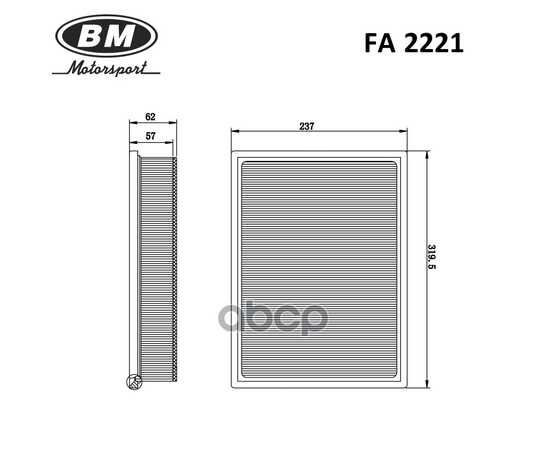 Купить ФИЛЬТР ВОЗДУШНЫЙ LAND CRUISER 150 4.0 FA2221