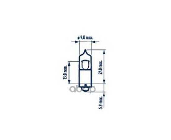 Купить ЛАМПА 12V H10W 10W BA9S NARVA 1 ШТ. КАРТОН 17833