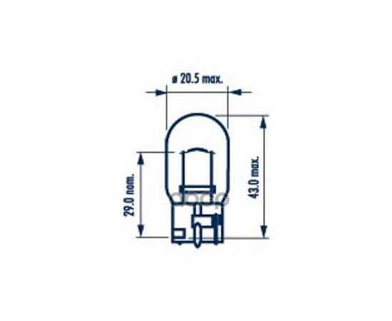 Купить ЛАМПА 12V W21W 21W NARVA 1 ШТ. КАРТОН 17632