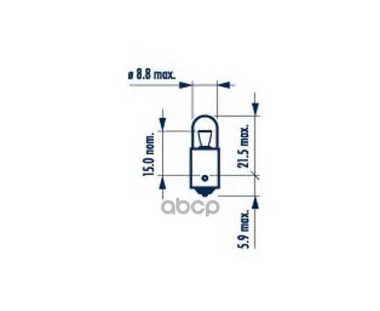 Купить ЛАМПА 24V T4W 4W NARVA 1 ШТ. КАРТОН 17141