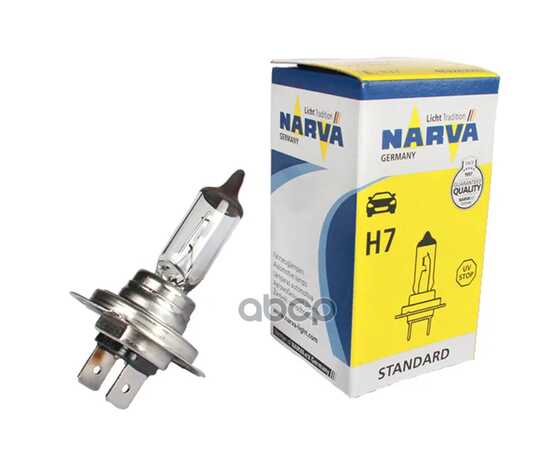 Купить ЛАМПА 12V H7 55W NARVA STANDARD 1 ШТ. КАРТОН 48328