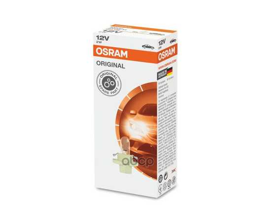 Купить ЛАМПА 12V 2W OSRAM ORIGINAL LINE 1 ШТ. КАРТОН 2352MFX6