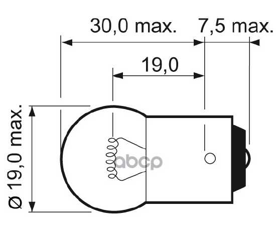 Купить ЛАМПА 12V R5W 5W VALEO 1 ШТ. КАРТОН 032 219