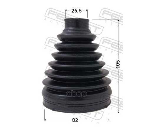 Купить ПЫЛЬНИК ШРУСА НАРУЖНЕГО HYUNDAI/KIA/SUZUKI/TOYOTA /82X105X25,5MM FEBEST 0117P-ZZE150