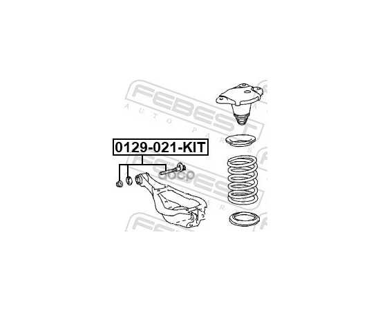 Купить БОЛТ С ЭКСЦЕНТРИКОМ РЕМКОМПЛЕКТ LEXUS RX SERIES AGL2 ,GGL2 ,GYL25 2015.09- FEBEST 0129-021-KIT