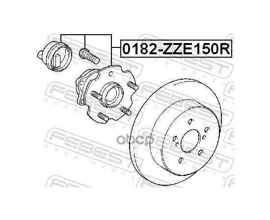 Купить СТУПИЦА 0182-ZZE150R