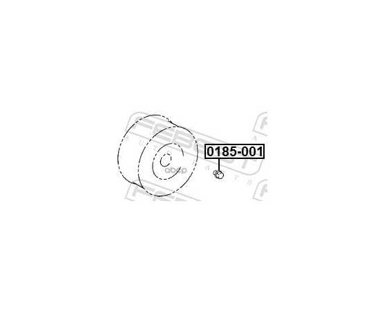 Купить ГАЙКА КОЛЕСНАЯ MITSUBISHI OUTLANDER 2005-2013 0185-001