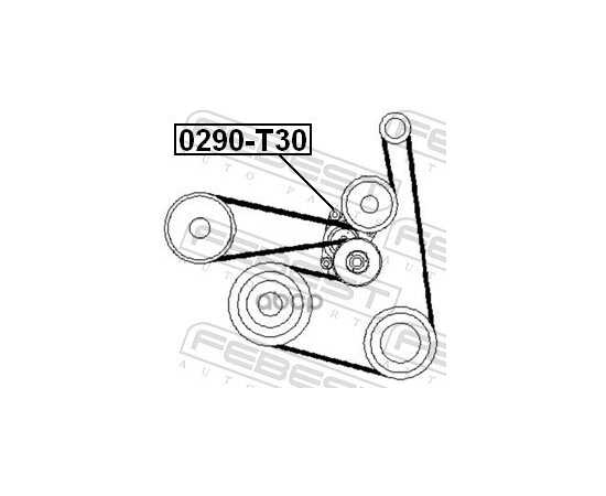 Купить НАТЯЖИТЕЛЬ ПРИВОДНОГО РЕМНЯ 0290-T30