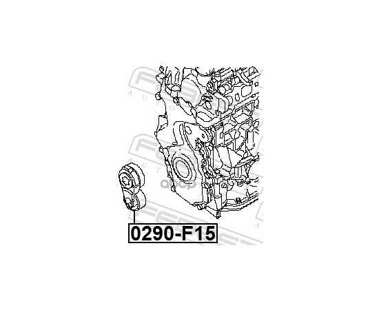 Купить НАТЯЖИТЕЛЬ РЕМНЯ NISSAN JUKE 2010-, QASHQAI 2015- 0290-F15