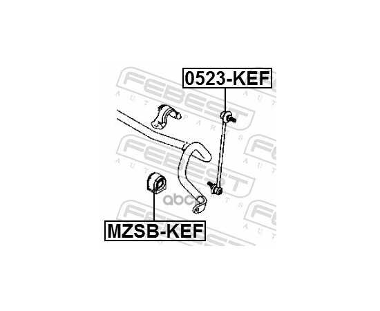 Купить ТЯГА СТАБИЛИЗАТОРА ПЕРЕДНЯЯ MAZDA CX-5 KE 2011-2017 0523-KEF