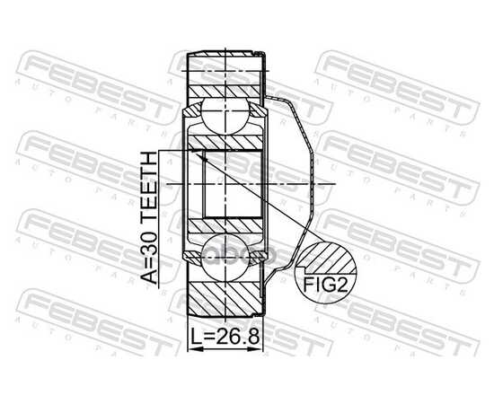 Купить ШРУС КАРДАННОГО ВАЛА MERCEDES W164 2004-2011 1611-164SHA